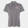 Women's Heathered Polo Thumbnail