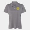 Women's Heathered Polo Thumbnail