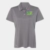 Women's Heathered Polo Thumbnail