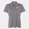 Women's Heathered Polo Thumbnail