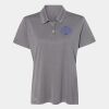 Women's Heathered Polo Thumbnail