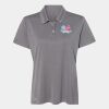 Women's Heathered Polo Thumbnail