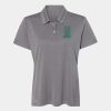 Women's Heathered Polo Thumbnail