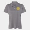 Women's Heathered Polo Thumbnail