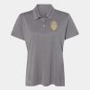 Women's Heathered Polo Thumbnail