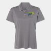 Women's Heathered Polo Thumbnail