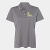 Women's Heathered Polo Thumbnail