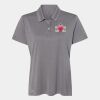 Women's Heathered Polo Thumbnail