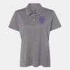 Women's Heathered Polo Thumbnail