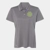 Women's Heathered Polo Thumbnail