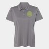 Women's Heathered Polo Thumbnail