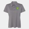 Women's Heathered Polo Thumbnail