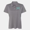 Women's Heathered Polo Thumbnail