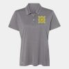 Women's Heathered Polo Thumbnail