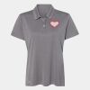 Women's Heathered Polo Thumbnail