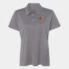 Women's Heathered Polo Thumbnail
