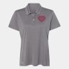 Women's Heathered Polo Thumbnail