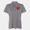 Women's Heathered Polo Thumbnail