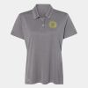 Women's Heathered Polo Thumbnail