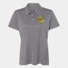Women's Heathered Polo Thumbnail
