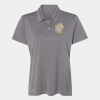 Women's Heathered Polo Thumbnail