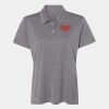Women's Heathered Polo Thumbnail