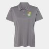 Women's Heathered Polo Thumbnail
