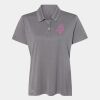Women's Heathered Polo Thumbnail