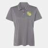 Women's Heathered Polo Thumbnail