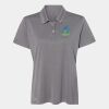 Women's Heathered Polo Thumbnail