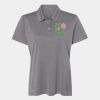 Women's Heathered Polo Thumbnail