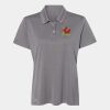 Women's Heathered Polo Thumbnail