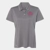 Women's Heathered Polo Thumbnail