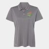 Women's Heathered Polo Thumbnail