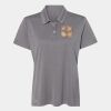 Women's Heathered Polo Thumbnail