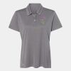 Women's Heathered Polo Thumbnail