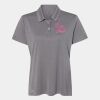 Women's Heathered Polo Thumbnail