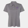 Women's Heathered Polo Thumbnail