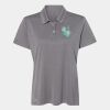 Women's Heathered Polo Thumbnail