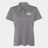 Women's Heathered Polo Thumbnail