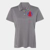 Women's Heathered Polo Thumbnail