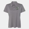 Women's Heathered Polo Thumbnail