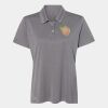Women's Heathered Polo Thumbnail