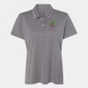 Women's Heathered Polo Thumbnail