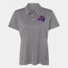 Women's Heathered Polo Thumbnail