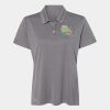 Women's Heathered Polo Thumbnail