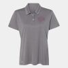 Women's Heathered Polo Thumbnail