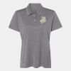 Women's Heathered Polo Thumbnail