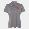 Women's Heathered Polo Thumbnail