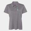 Women's Heathered Polo Thumbnail